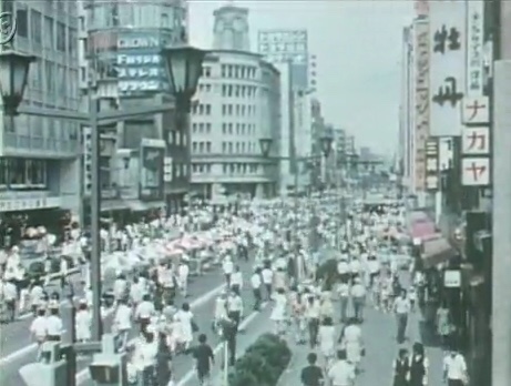 銀座歩行者天国1970